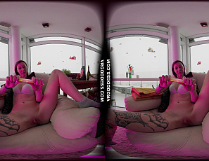 020126_bleika_tries_kinky_masturbation_with_glowsticks_opening_her_pussy_then_gets_herself_off