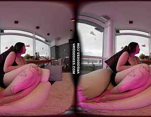 030626_vanessa_klein_pumping_her_pussy_up_until_its_sensitive_and_swollen_then_dildo_masturbation