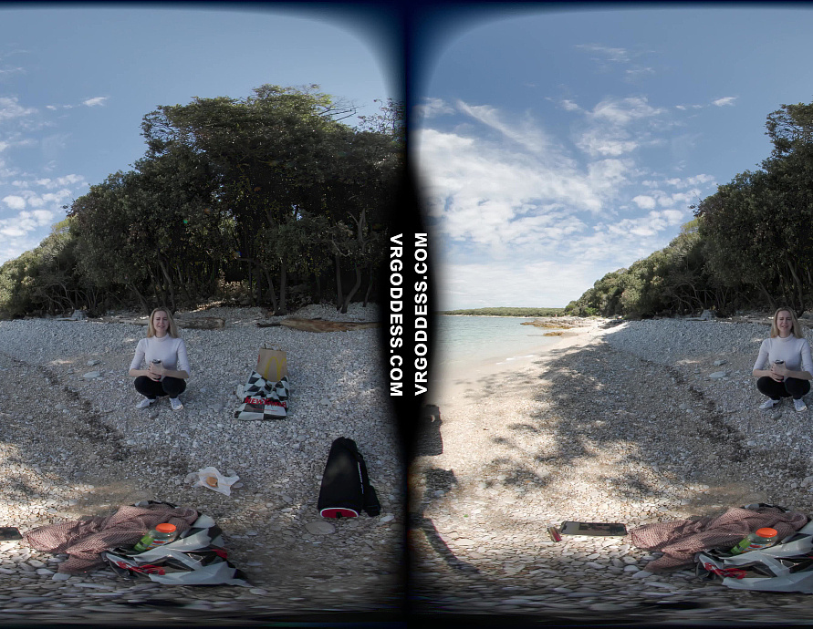 Nude Beach Day Afternoon Oiling Up Sunbathing Samanta Rouge With Rosalinda