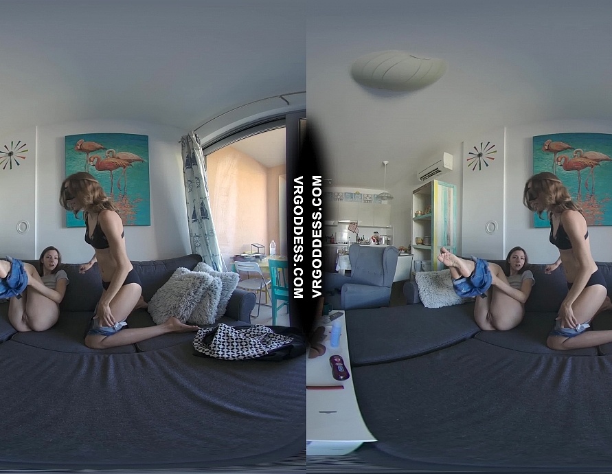 Vacation Mutual Masturbation Rebeka Ruby and Miss Pussycat Double Orgasms