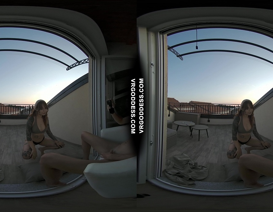 Private Sunset Vacation Dancing and Pussy Licking Miss Pussycat with Cherri