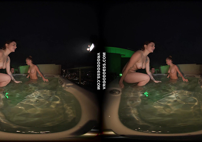 061625_threeway_hot_girl_late_night_fun_in_the_rooftop_jaccuzi_and_shower_with_kristina_melonie_and_queen
