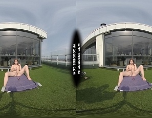 072422_pretty_spinner_teen_matty_jilling_with_glass_dildo_rooftop_sunbathing