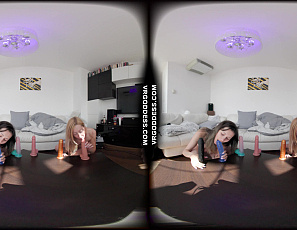 081424_dildo_gangbang_on_table_with_josie_and_bleika_sharing_6_cocks_sucking_and_fucking_all_of_them