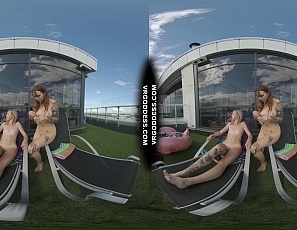 082822_romantic_lesbian_sunbathing_hot_girls_bleika_with_cherri_enjoy_the_sun_bodies_and_bubbles
