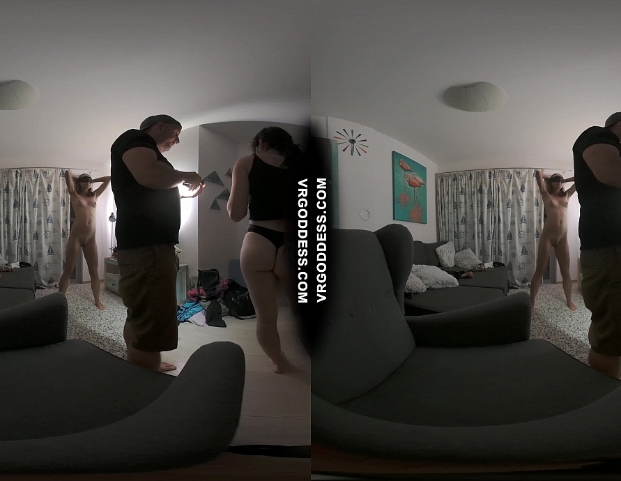 Vacation Nights Between the Scenes Blowjob From Brille While Striptease Explicit Lesbians