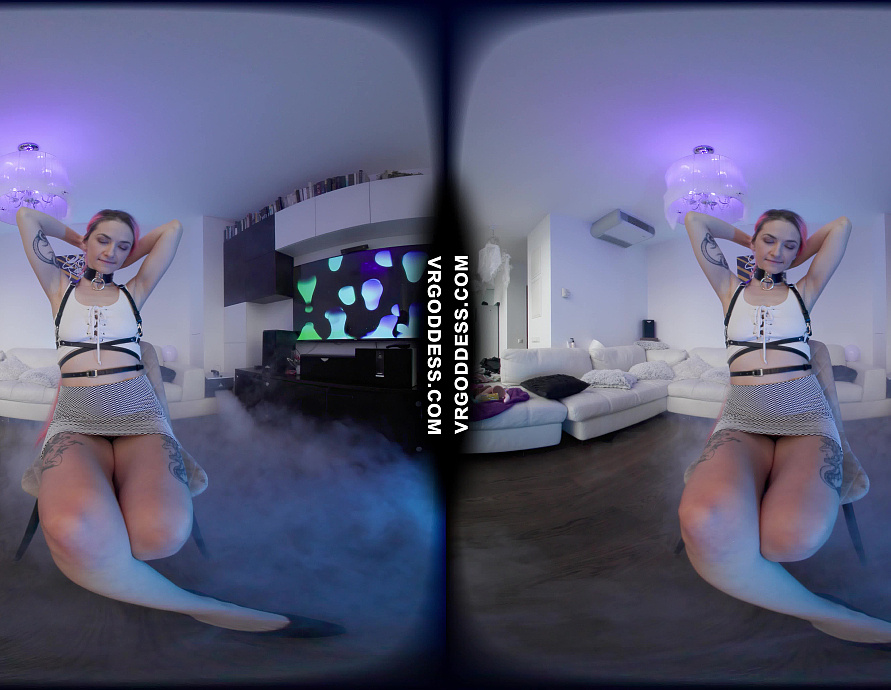 Adele Using A Clit Licking Toy And Striptease Dancing